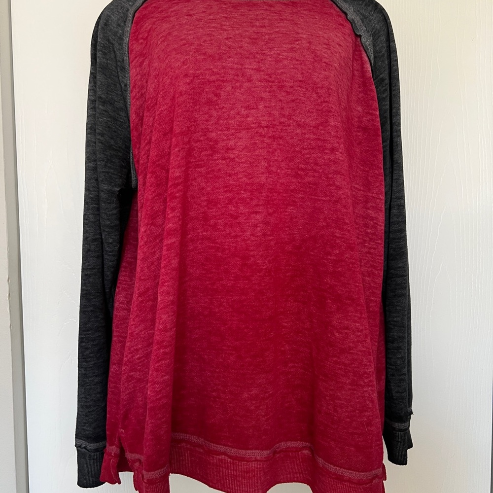 Color block sweatshirt